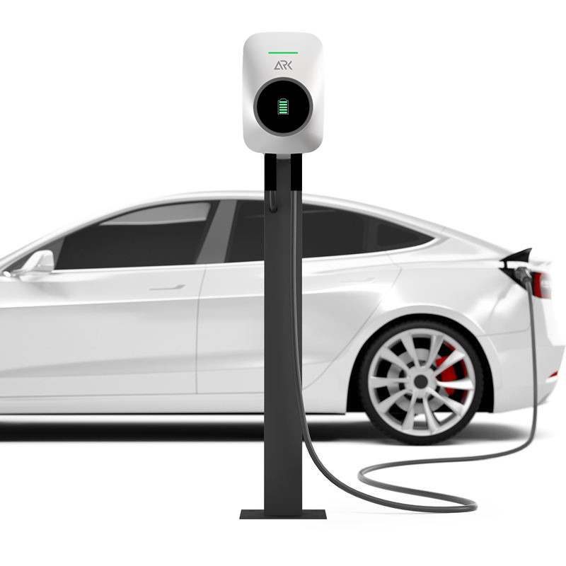 Wall Mounted EV Charging Station Wallbox With Type2 Plug & Bluetooth Wi-Fi